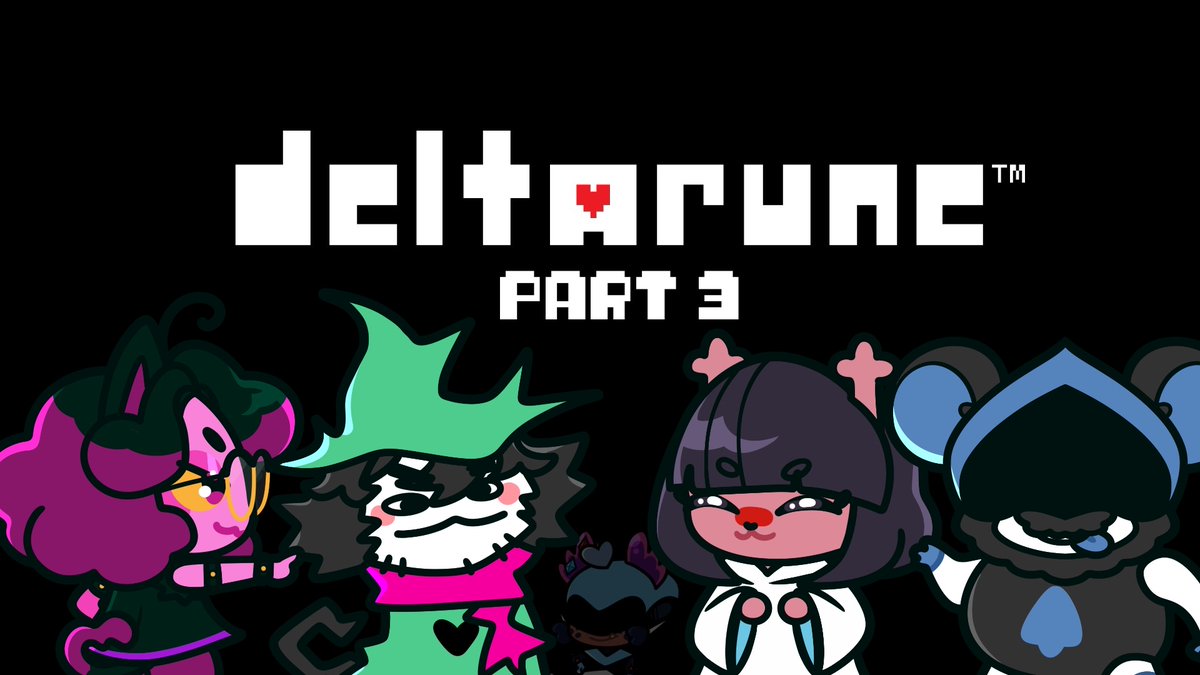 Deltarune... yesterday? Starting the best chapter (chapter 2) with gang <a href="/LumberJack2on/">@funnymonkey.online</a> <a href="/TheRealCozyBoi/">Cozy Boi</a> <a href="/katydiids/">Katydiids 🌱✨🍑</a> <a href="/belbeeps/">izzy🪱🌈| Moved to BSKY</a>