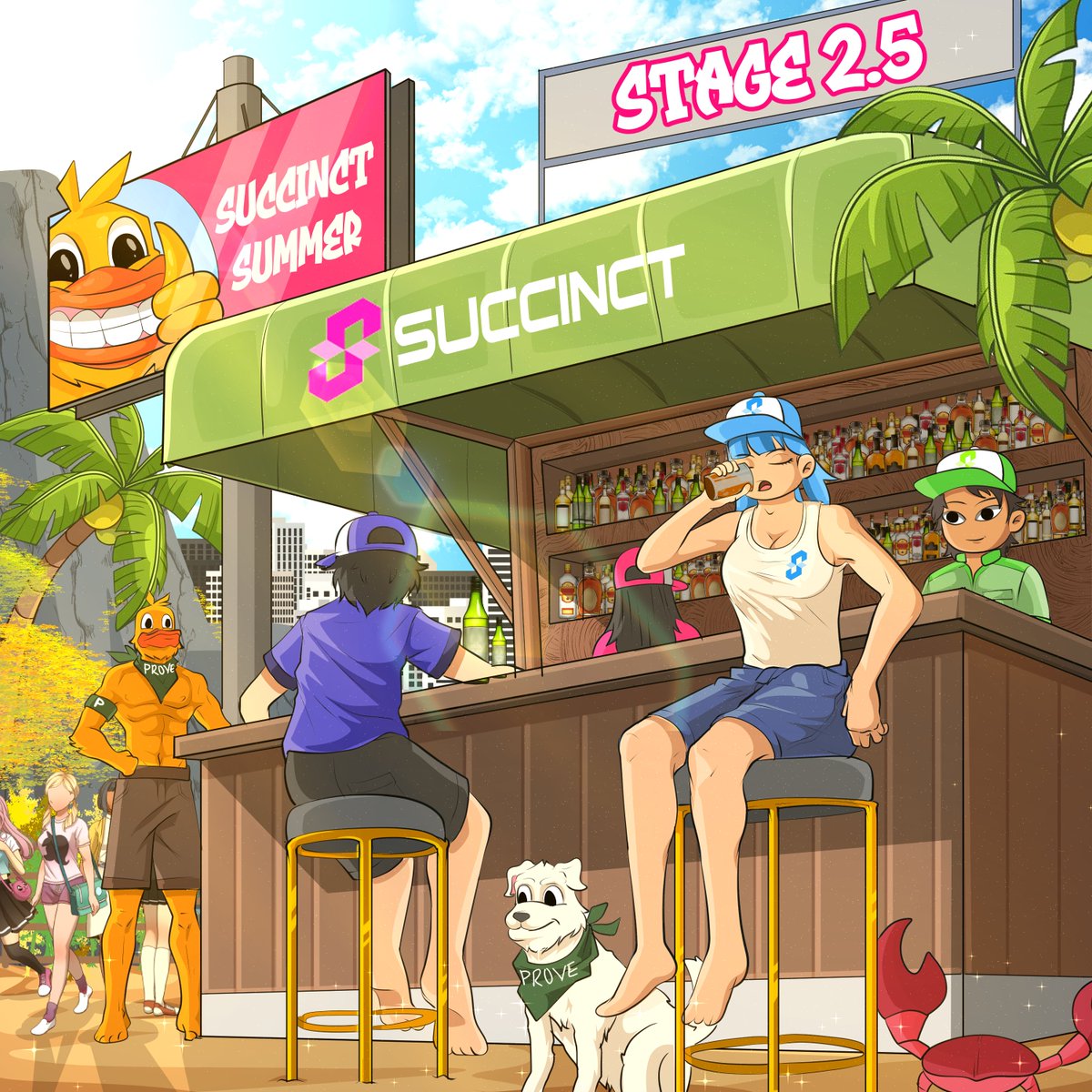 Succinct Stage 2.5 is almost here, and here are a few things I think everyone should know.

<a href="/SuccinctLabs/">Succinct</a> is leveling up
Stage 2.5 brings us closer to a decentralized, permissionless proving network, where anyone can become a prover and start bidding on real Ethereum blocks.