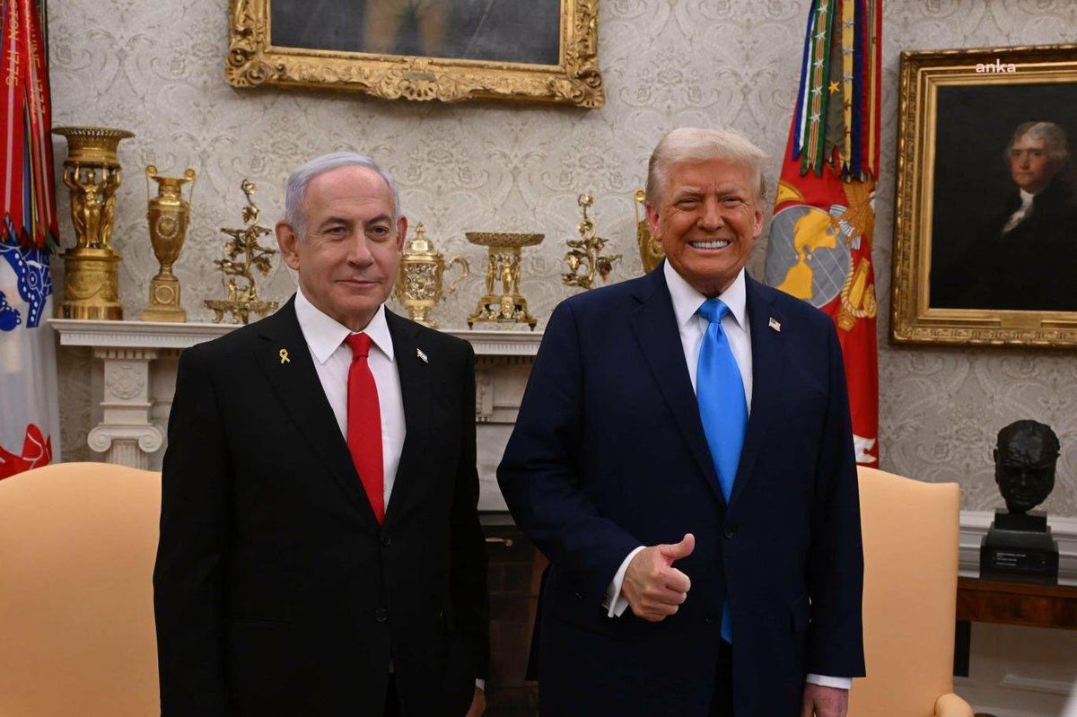 #SONDAKİKA | Donald Trump ile Netanyahu, telefon görüşmesi gerçekleştirdi.