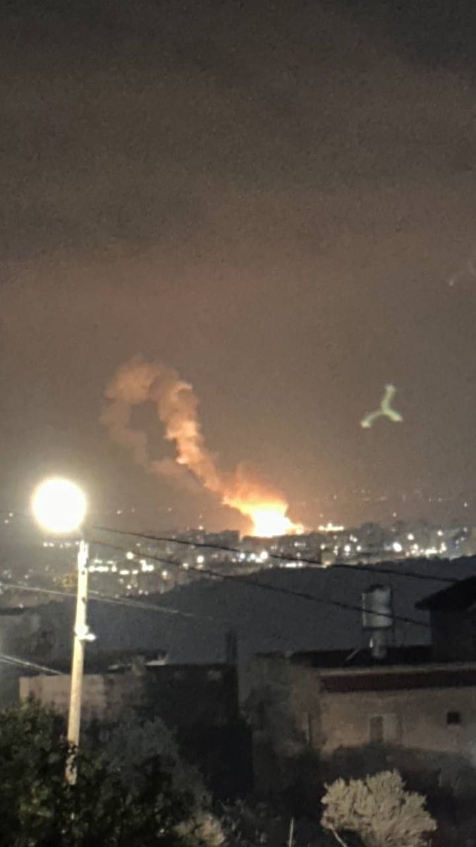 Strong explosion in Tel Aviv