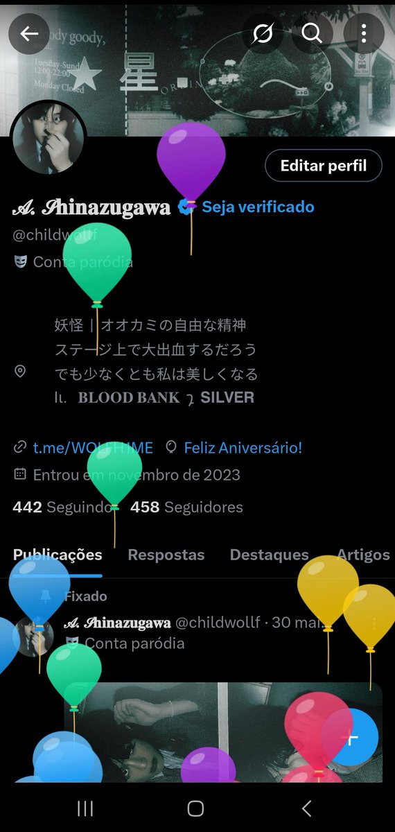 ⠀⠀
E eu que fiquei tão atarefado que esqueci que hoje é meu aniversário e o twitter que me lembrou...
⠀⠀