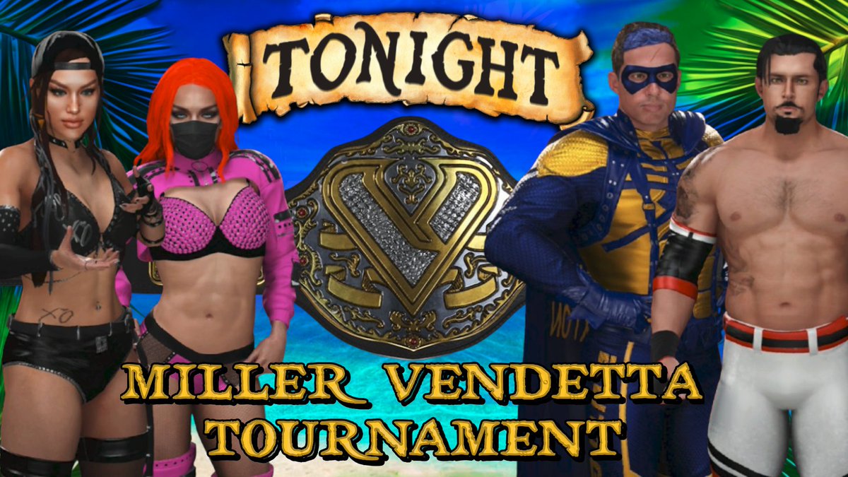 Thrizy (@thrizwald) on Twitter photo Both quarterfinal matches will be tonight for <a href="/SSGSS_Miller/">THE Miller (Liam Miller)</a> Vendetta Championship tournament!
Who will make it to the finals? LIVE #WWE2K25 Universe Both quarterfinal matches will be tonight for <a href="/SSGSS_Miller/">THE Miller (Liam Miller)</a> Vendetta Championship tournament!
Who will make it to the finals? LIVE #WWE2K25 Universe