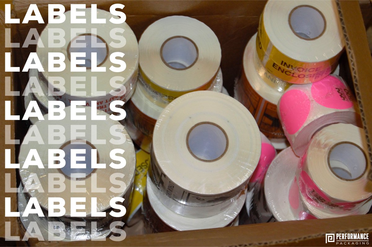 performance_pkg's tweet image. Shop labels that stay put, stand out, and simplify your process! Any size, color, text or type of labels your business needs, #PerformancePackaging has. Communicate clearly with the right packaging additions.