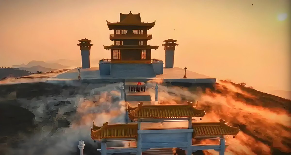 Visit_Henan's tweet image. This #Transition  is suitable for Fuxi Mountain.  #Zhengzhou #Henantravel #FuxiMountain