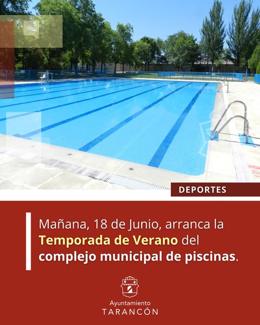 SaboraOcio (@saboraocio) on Twitter photo Piscinas de verano de #Tarancón
.
Comienzo de la temporada de verano del complejo municipal de piscinas. Más información y planes en #Saboraocio 👉👉👉 cutt.ly/8tS66uD <a href="/Soydetarancon1/">Soy de tarancon</a> <a href="/memes_tarancon/">Memes Tarancón 🌾🇯🇪</a> <a href="/Tarancondigital/">Tarancondigital</a> Piscinas de verano de #Tarancón
.
Comienzo de la temporada de verano del complejo municipal de piscinas. Más información y planes en #Saboraocio 👉👉👉 cutt.ly/8tS66uD <a href="/Soydetarancon1/">Soy de tarancon</a> <a href="/memes_tarancon/">Memes Tarancón 🌾🇯🇪</a> <a href="/Tarancondigital/">Tarancondigital</a>