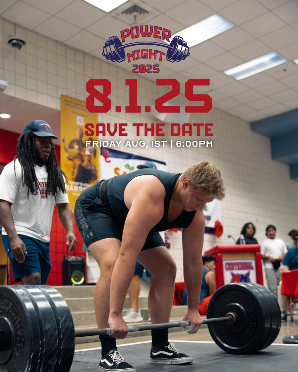 You’re invited to the most electrifying night of summer ⚡
🗓️ Friday, August 1st
📍 Centennial High School
⏰ 6:00PM
Bring the hype. Bring the noise. Let’s pack the house 🐺💪