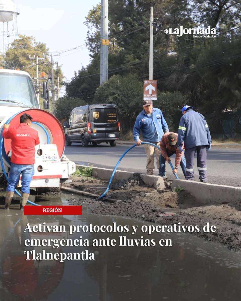 Ante las intensas lluvias que azotaron Tlalnepantla, el gobierno municipal activó protocolos y operativos permanentes para atender las zonas más afectadas.
 lajornadaestadodemexico.com/tlalnepantla-a…