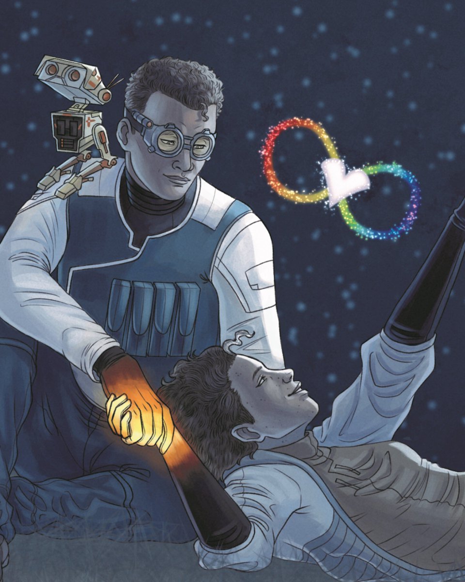 Megan🌳| theawkwardartist12 (@mythicalbonsai) on Twitter photo Proud to share my cover piece for the <a href="/JuntechZine/">Cosmic Love: A Juntech Zine | SHIPPING</a> <3
Thank you <a href="/wrenkenstein/">Wren || ☀️JUNTECH ZINE ☀️</a> for giving me the opportunity to not only be a part of celebrating a story of unconventional yet just as powerful love within your oc x canon ship, but to make the cover of this beautiful zine! Proud to share my cover piece for the <a href="/JuntechZine/">Cosmic Love: A Juntech Zine | SHIPPING</a> <3
Thank you <a href="/wrenkenstein/">Wren || ☀️JUNTECH ZINE ☀️</a> for giving me the opportunity to not only be a part of celebrating a story of unconventional yet just as powerful love within your oc x canon ship, but to make the cover of this beautiful zine!