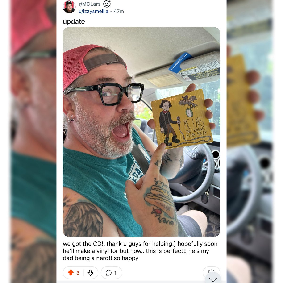 Are you part of r/MCLars on @reddit yet? 😎

The community is joyful here!

reddit.com/r/MCLars