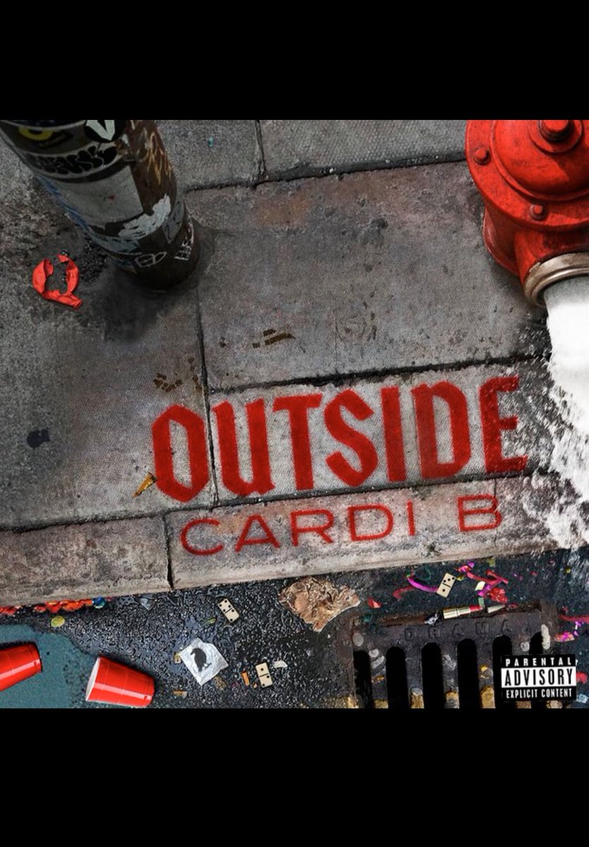 KardiCarey's tweet image. Outside by Cardi B out this Friday 06/20

Stream * Buy 

#Outside #CB2