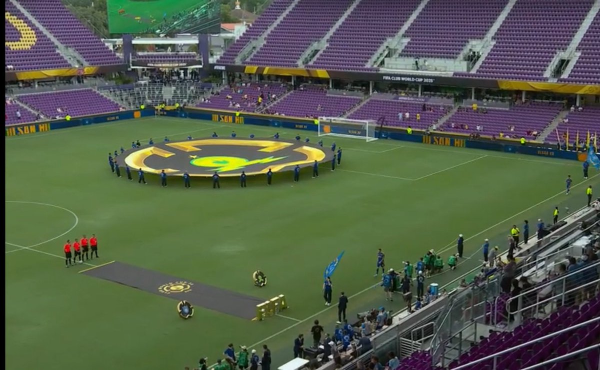 No hay nadie en Orlando para ver el Ulsan-Mamelodi Sundowns. Es el primer vacío del Mundial de Clubes.