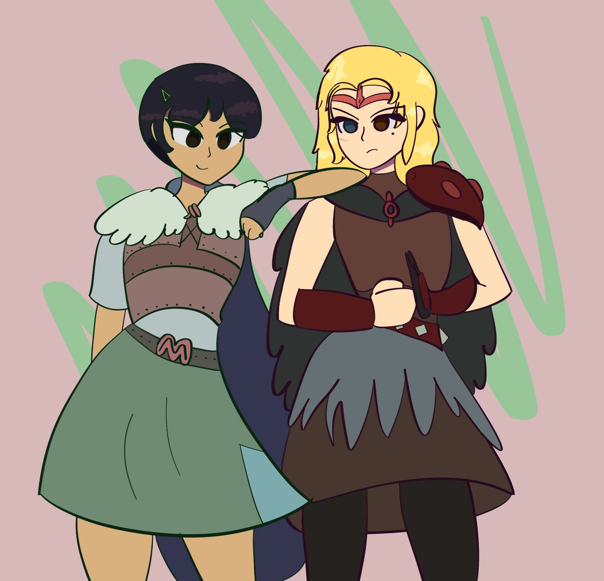 Oh resistance sasharcy… we could’ve had it all. #amphibia