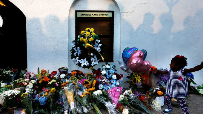 The Rev. Sharon Risher’s mother and two cousins were among the nine people murdered at Mother Emmanuel. 

When she saw relatives of the victims forgiving the killer in court, she found it maddening and channeled her pain into activism instead. 
rollingstone.com/culture/cultur…