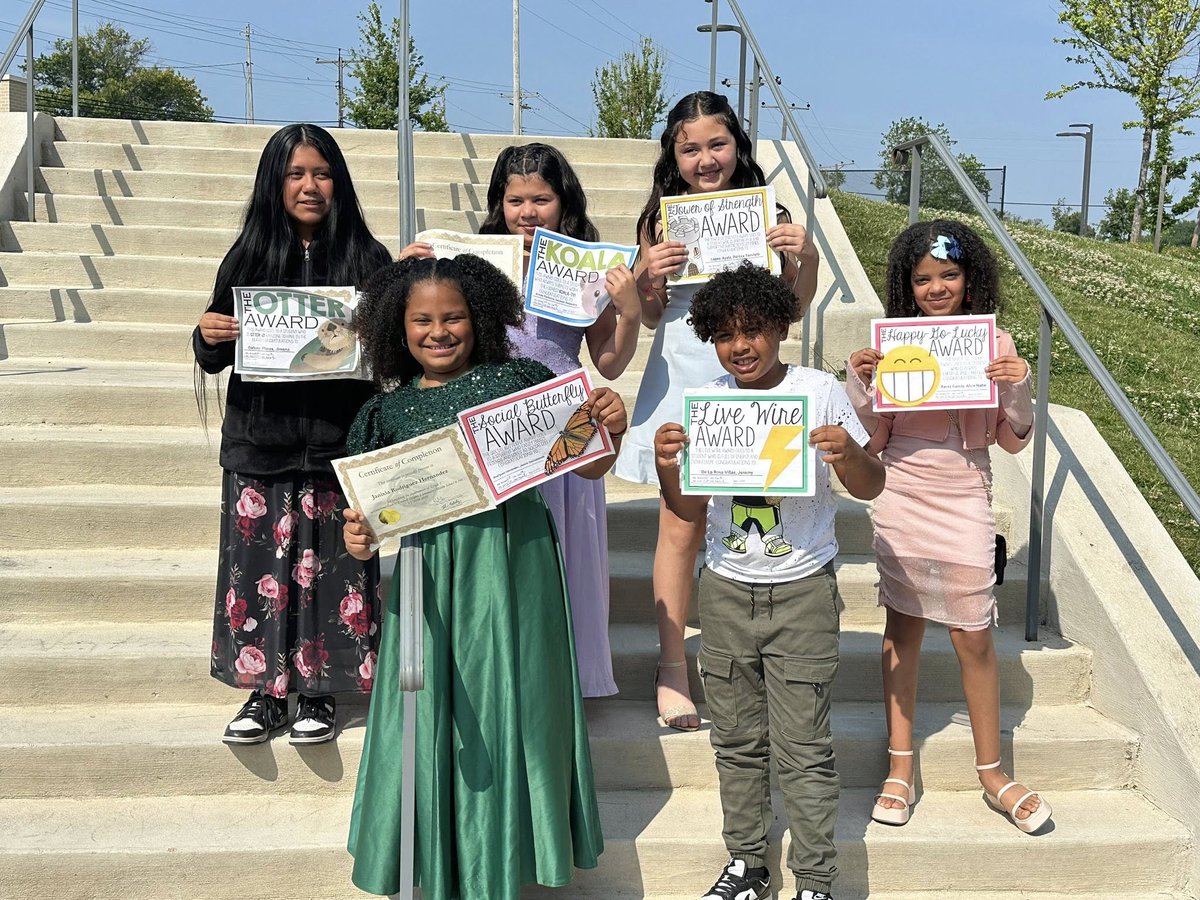 Congratulations to the fifth-grade students from Dallas F. Nicholas, Furley, BIA, and Graceland Park/O'Donnell Heights who are moving on to middle school! We're so proud of you. 🎉