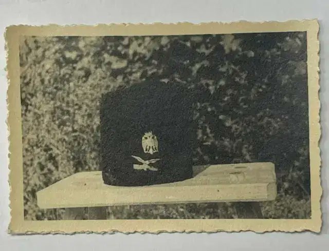 VozdAugustus's tweet photo. The šubara (fur hat) that General Mihailović sent to Dimitrije Ljotić as a sign of brotherly love and unity. According to the testimony of Vojvoda Đujić:“Ljotić stood up, made the sign of the cross, kissed the šubara, and placed it on his head, which we all greeted with great applause."