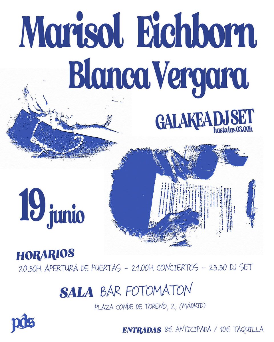 FotomatonBar (@fotomatonbar) on Twitter photo <a href="/Mutick_com/">Mutick</a> <a href="/elpitidlasuerte/">el piti de la suerte</a>
<a href="/indienfemenino/">INDIE EN FEMENINO</a>
<a href="/BlancaVergara/">Blanca Vergara</a>
Marisol Eichborn representa una nueva ola de productoras y cantantes que expresan sin miedo su autenticidad a través de la música; transforma mundos sensibles y enigmáticos en canciones pop, invitando a explorar paisajes sonoros <a href="/Mutick_com/">Mutick</a> <a href="/elpitidlasuerte/">el piti de la suerte</a>
<a href="/indienfemenino/">INDIE EN FEMENINO</a>
<a href="/BlancaVergara/">Blanca Vergara</a>
Marisol Eichborn representa una nueva ola de productoras y cantantes que expresan sin miedo su autenticidad a través de la música; transforma mundos sensibles y enigmáticos en canciones pop, invitando a explorar paisajes sonoros
