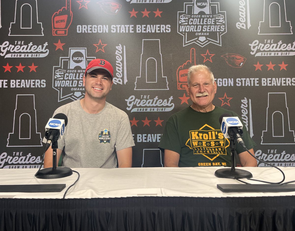 Matt Sottile (@msottiletv) on Twitter photo Quite the game to introduce your dad to the College World Series!
<a href="/KETV/">KETV NewsWatch 7</a> | #MCWS Quite the game to introduce your dad to the College World Series!
<a href="/KETV/">KETV NewsWatch 7</a> | #MCWS