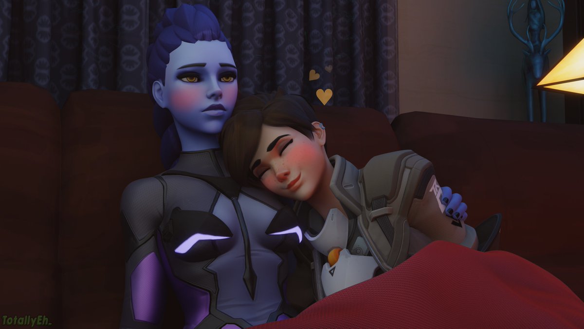 TotallyEh_'s tweet photo. (Part 2/2) Tracer and Widowmaker spend pride month together, with Widow knowing beforehand, totally! #Overwatch #Overwatch2 #widowtracer https://t.co/E4GIt0vSU3