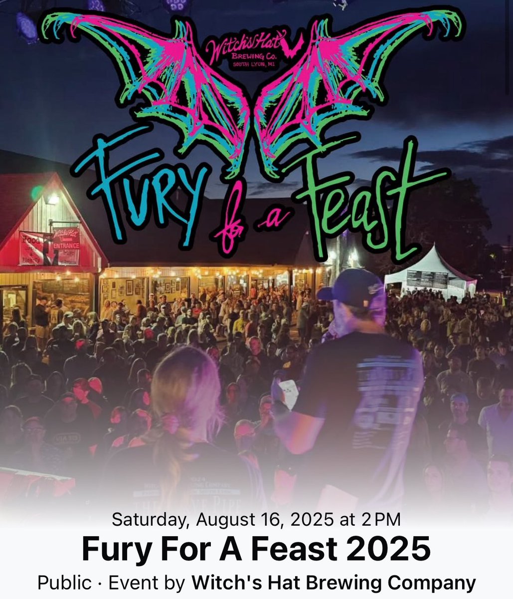 Save The Date 🦇🎸🤘🍻