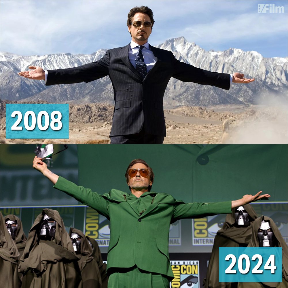 slashfilm's tweet image. New mask, same task.

On a scale from 1-10 how excited are you for RDJ's Doctor Doom?