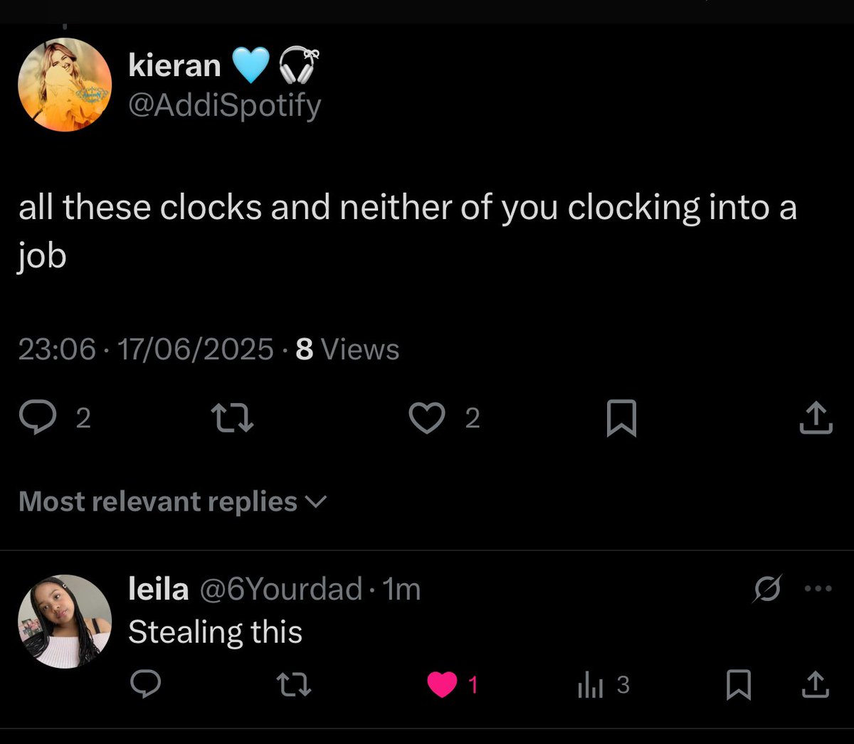 when you the funniest ho on the block they always tryna steal your jokes