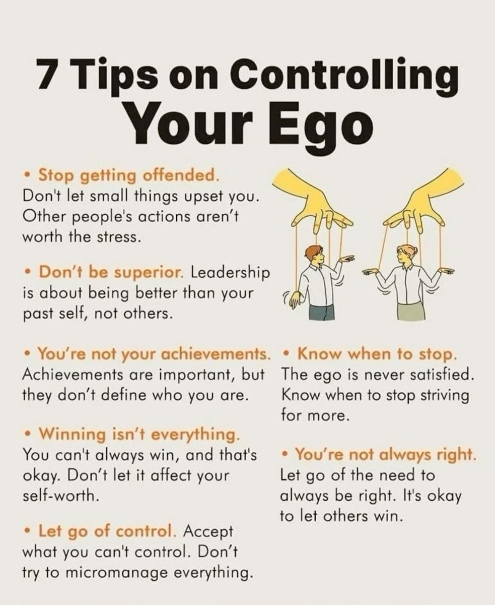 wellnessday_app's tweet photo. 7 Tips on Controlling Your Ego https://t.co/wPhhjlims5