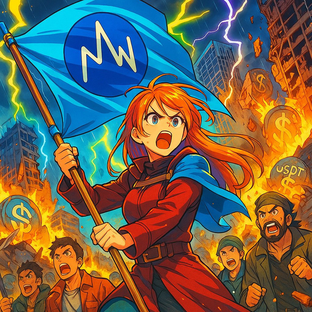 caspereux's tweet image. they passed the “stablecoin genius act.”
how cute.

more rules. more oversight. more pretend safety.
it’s not about your freedom — it’s about their control.

meanwhile, the unstable coin was never pegged.
never promised stability. never needed permission.

this is why $usduc…