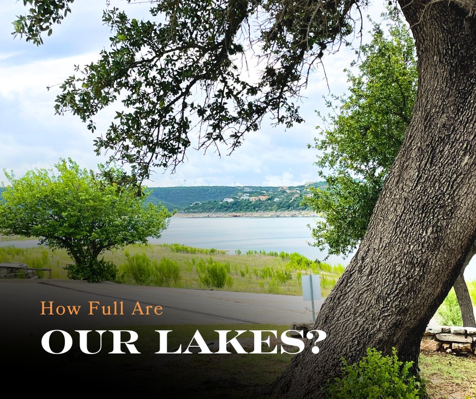 Recent rains have improved our lake levels, but not by much.
💧Lake Travis- 45% full
💧Lake Buchanan- 62% full
💧Combined Storage- 53% full
We hope there’s more rain in the future but keep up the great work you’re doing to save our water!
#savewater #lakes #austintexas