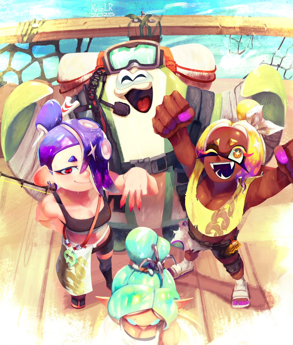 RAIDERS IM SO EXCITED OH MY GYAAAAATT
#SplatoonRaiders