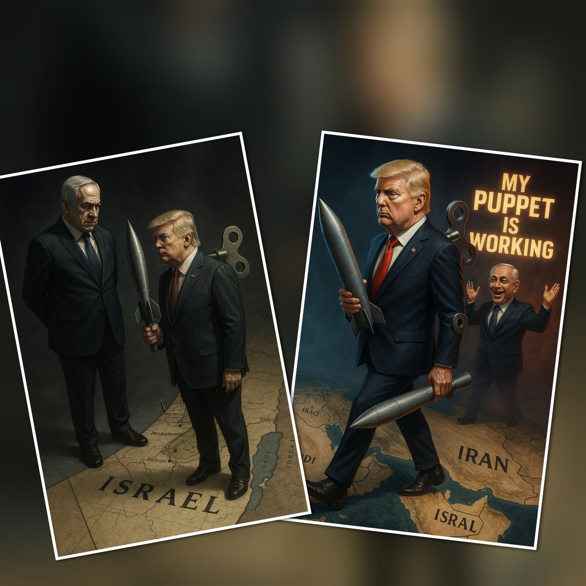 brother_muneeb's tweet image. Netanyahu played the same dirty game again — just like in Syria &amp;amp; Iraq. Back then too, he dragged America into war to fight his battles. This time, it&apos;s another false flag op. He fears Muslim power. Trump? Just another puppet of Netanyahu.
#FalseFlag #ExposeNetanyahu #TrumpPuppet