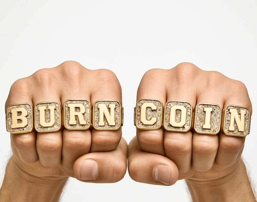 AQ (@airquark) on Twitter photo When the dip hits, I donโt panic.
I clench my fists and they spell BURNCOIN ๐ฅ๐ฅ๐ฅ๐ฅ
$BURN <a href="/getburncoin/">Burncoin $BURN</a> When the dip hits, I donโt panic.
I clench my fists and they spell BURNCOIN ๐ฅ๐ฅ๐ฅ๐ฅ
$BURN <a href="/getburncoin/">Burncoin $BURN</a>