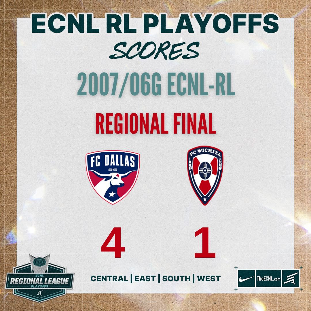 The “Finale!” The last game played as a team and these girls are ECNL South Regional League Champs‼️
 
⚽️🅰️🅰️ <a href="/LilyMoreno07/">Lily Moreno🇲🇽🇺🇸</a> 
⚽️<a href="/emmagfabila/">EmmaFabila</a> 
⚽️<a href="/LandrieRalph/">Landrie Ralph</a> 
⚽️<a href="/AlyssaMG07/">Alyssa Gonzalez</a> 
🅰️<a href="/MadisonAsel/">Madison Asel</a> 

<a href="/FCDGirlsECNL/">FC Dallas Girls ECNL</a>