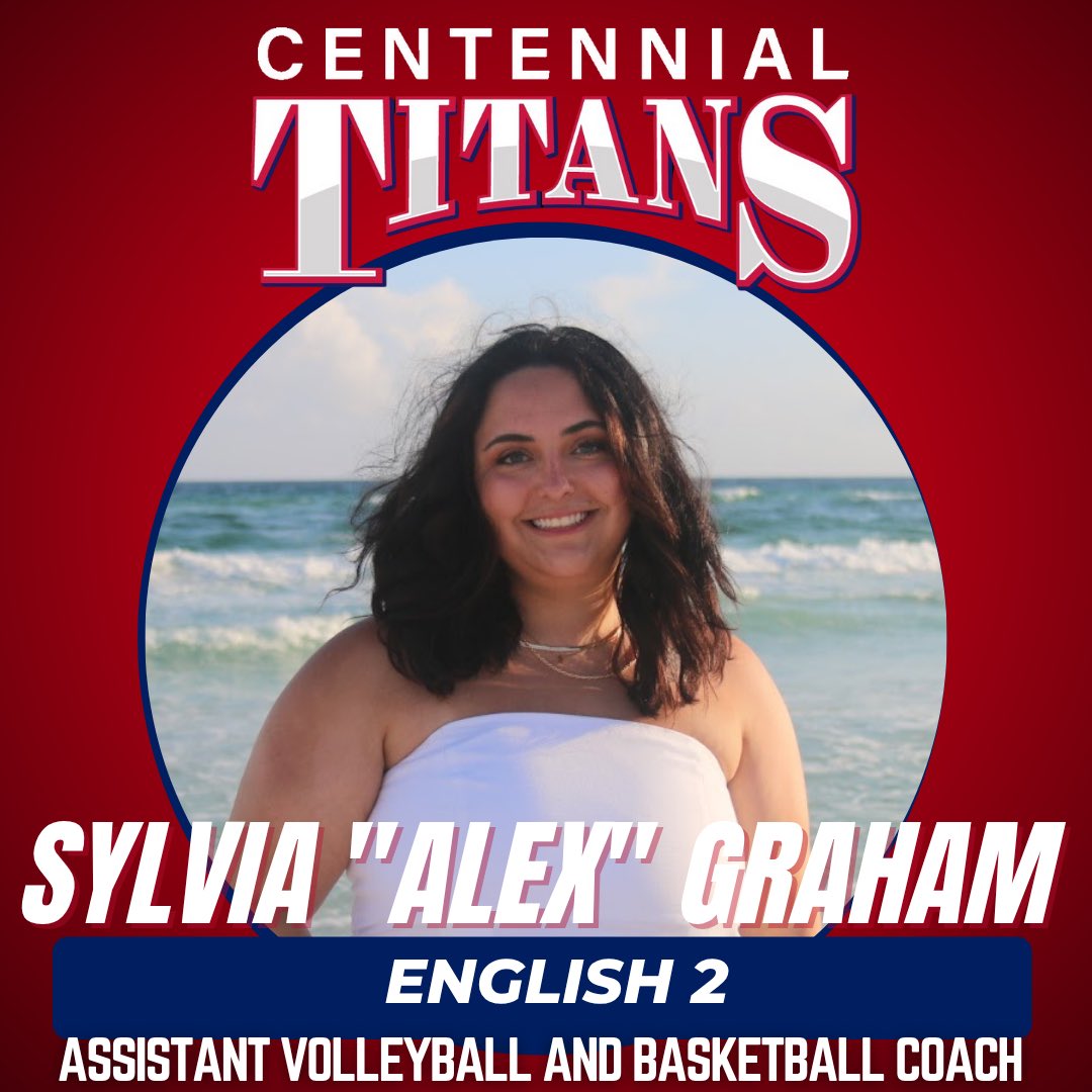 Help us welcome Sylvia “Alex” Graham to Titan Nation!

She’s joining CHS as an English II teacher in the English Department and is a proud Frisco ISD alum! She will also be an assistant coach for volleyball and basketball

Welcome to CHS, Ms. Graham! 💙 #TitanNation #WelcomeToCHS