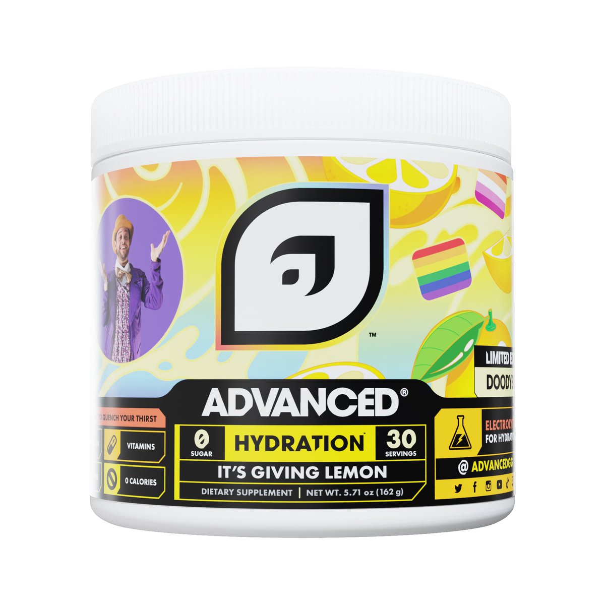 Pssst!!!! 

Tomorrow a VERY SPECIAL tub of <a href="/ADVANCEDgg/">ADVANCED®</a> is releasing for a very limited time!!!! 

IT HAS MY FREAKIN LOGO ON IT 😭 

DO NOT MISS THIS ONE! #ad