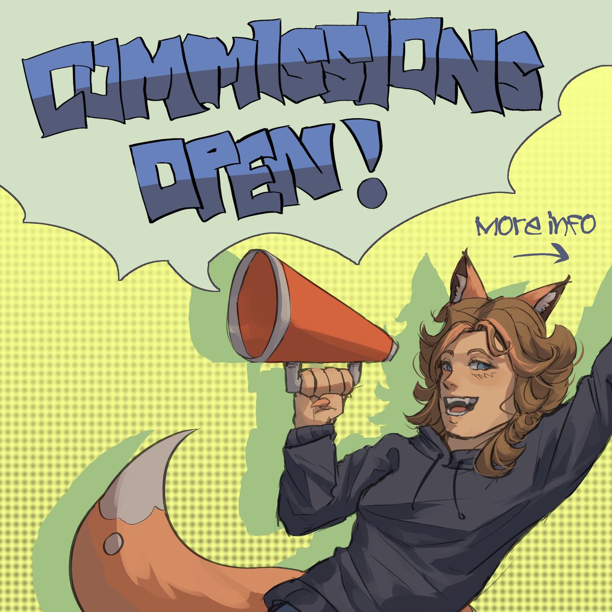 chronotek1's tweet image. COMMISSIONS OPEN!!!
scroll for more info v
#artist #commissionsopen