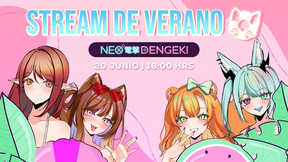 Recuerden, nos vemos este viernes, este viernes 20 de junio 🤭

Sorpresas, sorpresas, sorpresas ❤️‍🔥❤️‍🔥

Estén atentos al canal de la Elfa, ahí será el stream. 

🍃💖🍀🍓