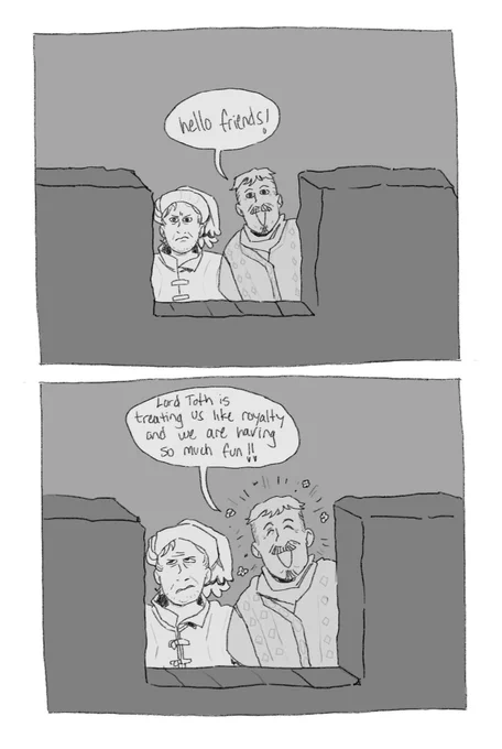 i didn't play kcd1 but watched a playthrough and this scene made me laugh #KCD 