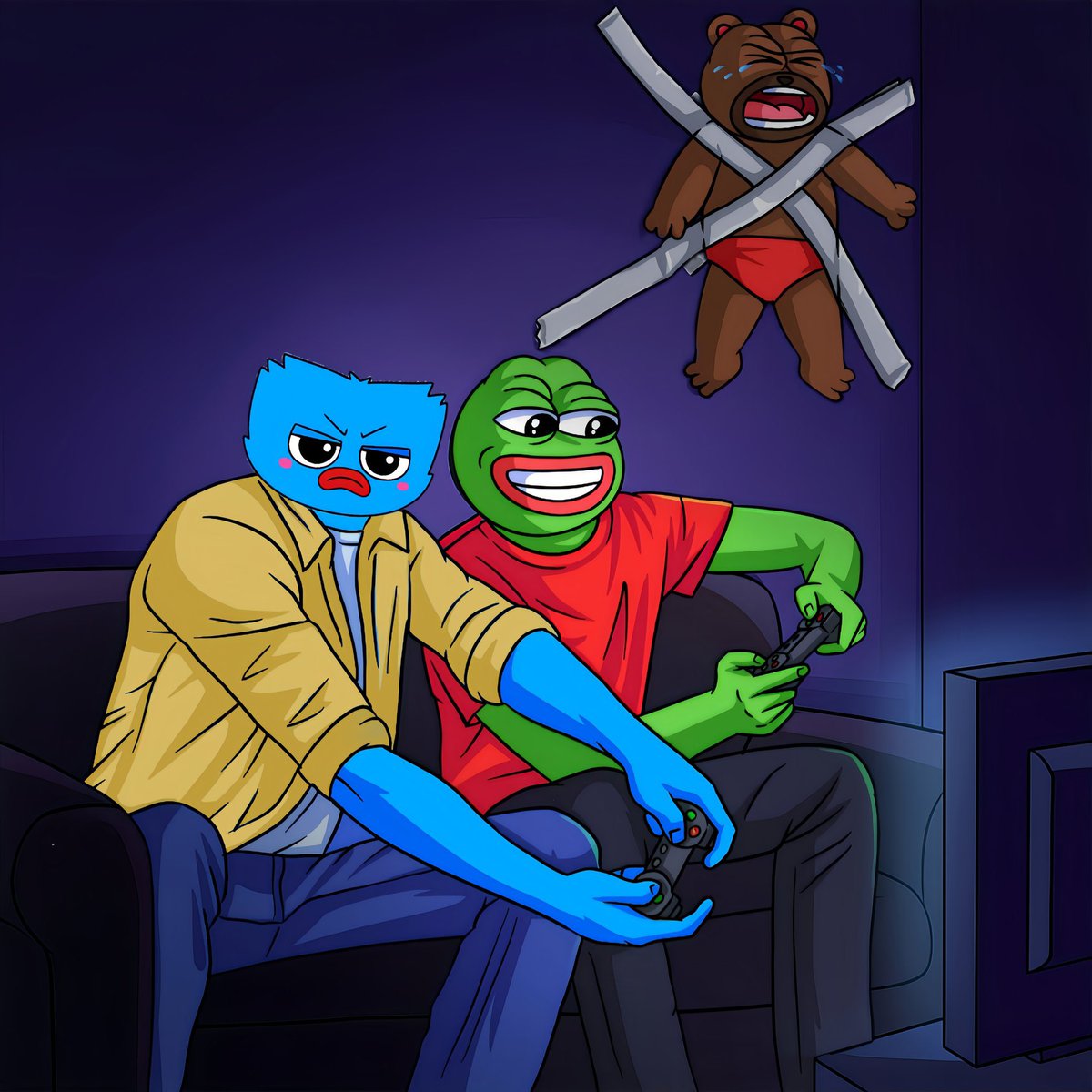 We are here to build
We are here to play
We are here to support Sui Ecosystem 
We are here for the people 
We are Blue 💙💙💙💙💙💙💙

#SukiOnSui #SUI #memecoins #CryptoMeme #Memes