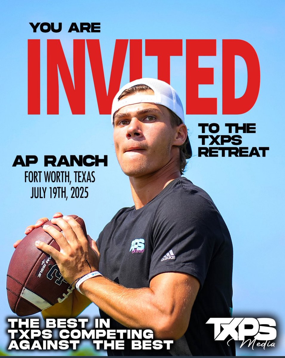 Thank You <a href="/TXPSMedia/">Texas Private School Media</a> for the invite, excited to compete!!!
<a href="/CoachMMorrison/">Matt Morrison</a> <a href="/coach_mcarlson/">Michael Carlson</a> <a href="/TVSathletics/">TVS Trojans</a>