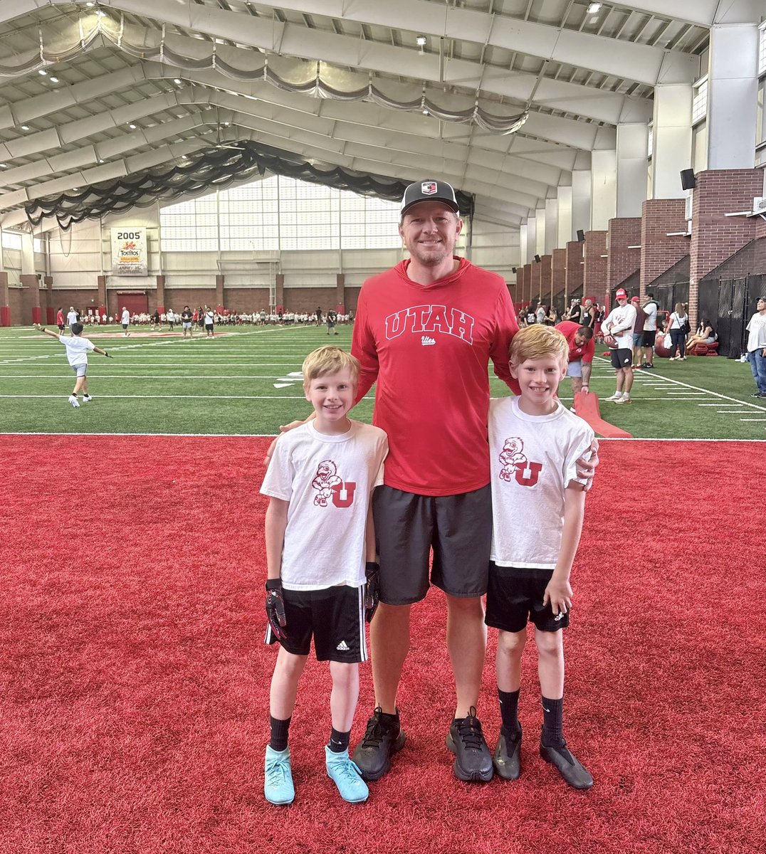 Jaime Beck (@jaime_beck11) on Twitter photo What a fun morning at the <a href="/Utah_Football/">Utah Football</a> kids camp! Thanks to all the coaches, staff, and behind the scenes heroes who worked at & organized camps this summer. Our boys had the best time! #GoUtes #FootballFamily #TeamBeck ๐โค๏ธ What a fun morning at the <a href="/Utah_Football/">Utah Football</a> kids camp! Thanks to all the coaches, staff, and behind the scenes heroes who worked at & organized camps this summer. Our boys had the best time! #GoUtes #FootballFamily #TeamBeck ๐โค๏ธ
