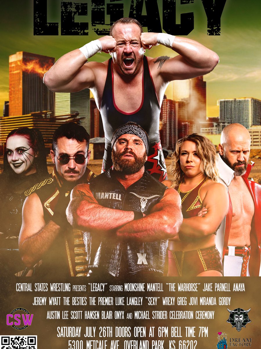 🚨FRONT ROW SOLD OUT🚨
CSW: LEGACY is heating up - all front row seats are gone!

🎟️ Plenty of General Admission tickets still available!
Join us July 26 at Abdallah Shriners in Overland Park.

Get your tickets NOW 🔗 in bio
#CSW #LegacyLivesHere