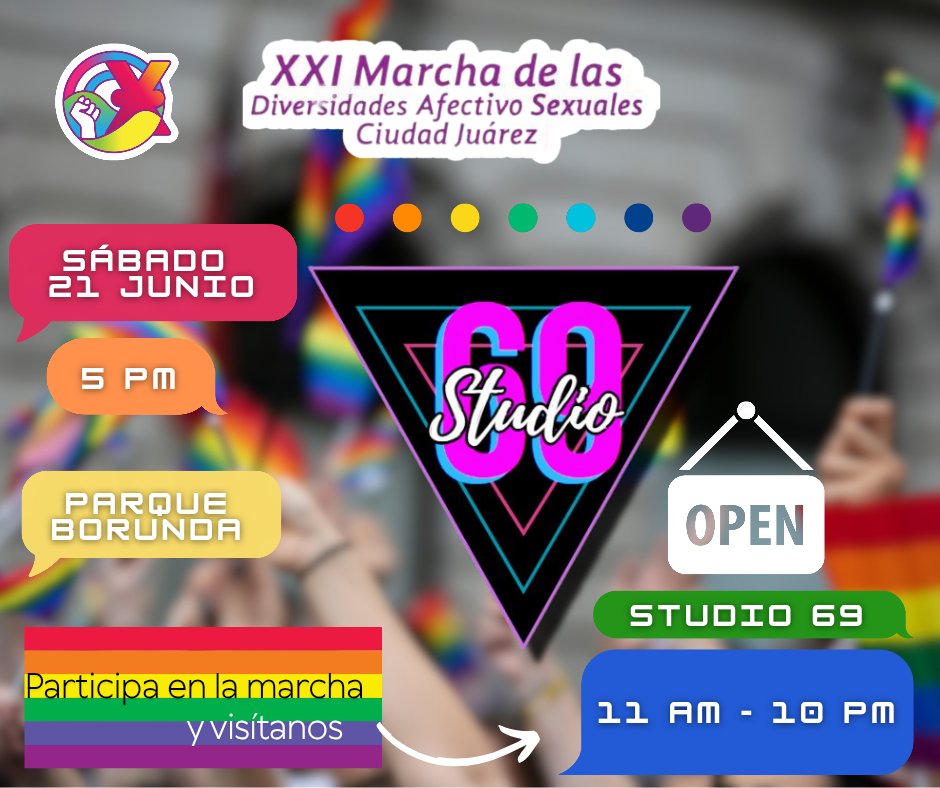 Participa en la marcha y visítanos!