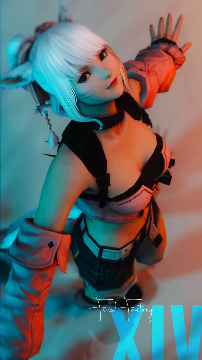 A vibe 💙🧡

#おはミコ #ミコッテ #FFXIV