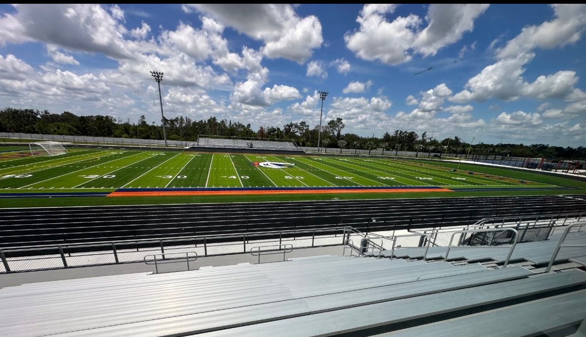 Cayden Fullington (@caydenfull44) on Twitter photo Got our first look at the new facilities for our new high school opening in August. Beautiful stadium and field. Can’t wait to play in it this fall! Go Mustangs!
<a href="/HCPS_MorganHS/">Aquilla J. Morgan High School</a> <a href="/coachMarlo36/">Marlo Hollingshed</a> Got our first look at the new facilities for our new high school opening in August. Beautiful stadium and field. Can’t wait to play in it this fall! Go Mustangs!
<a href="/HCPS_MorganHS/">Aquilla J. Morgan High School</a> <a href="/coachMarlo36/">Marlo Hollingshed</a>