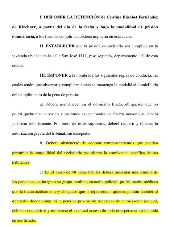 El genocida Jorge Antonio Olivera, condenado a perpetua por delitos de lesa humanidad, hizo una fiesta en su prisión domiciliaria que incluyó a Palito Ortega.

No le pusieron más restricciones que pedirle que no haga fiestas. 

Lo mismo pasa con otros genocidas: no tienen