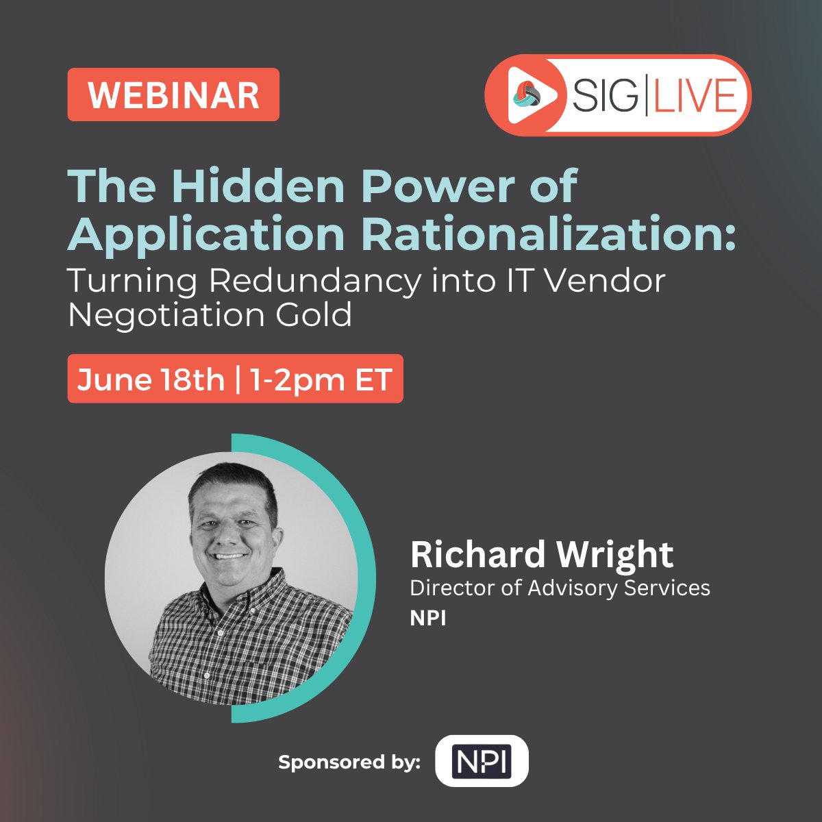 Happening tomorrow: Find out how assessing your software stack can help your next vendor negotiation.

📅 June 18 | 1-2 PM ET
🔗 Register: (go.sig.org/webinar-npi-ra…

<a href="/NPI_Spend_Mgmt/">NPI</a>