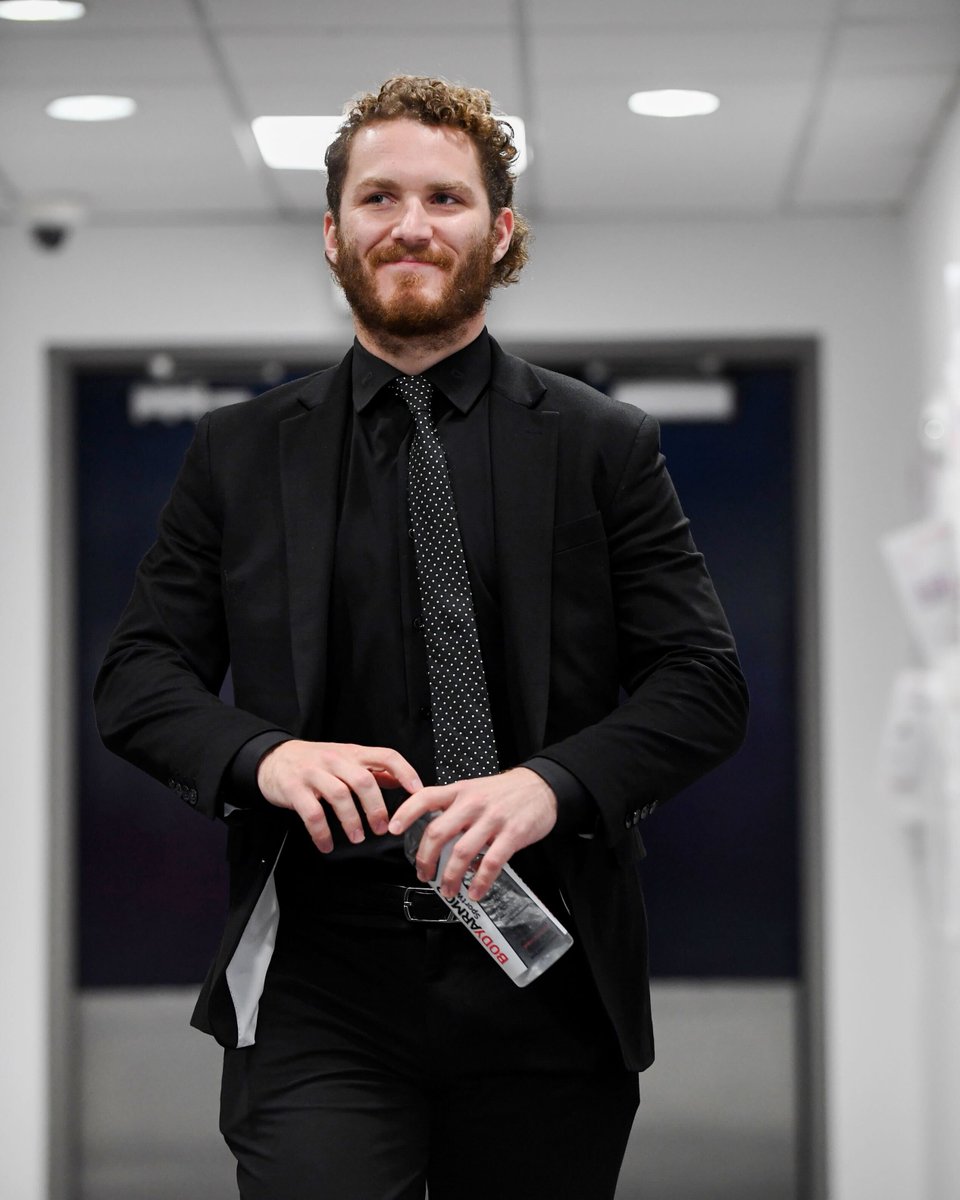 BR_OpenIce's tweet photo. Matthew Tkachuk bringing back the all-black fit for Game 6 👀

(via @NHL) https://t.co/ASq28oAw0s