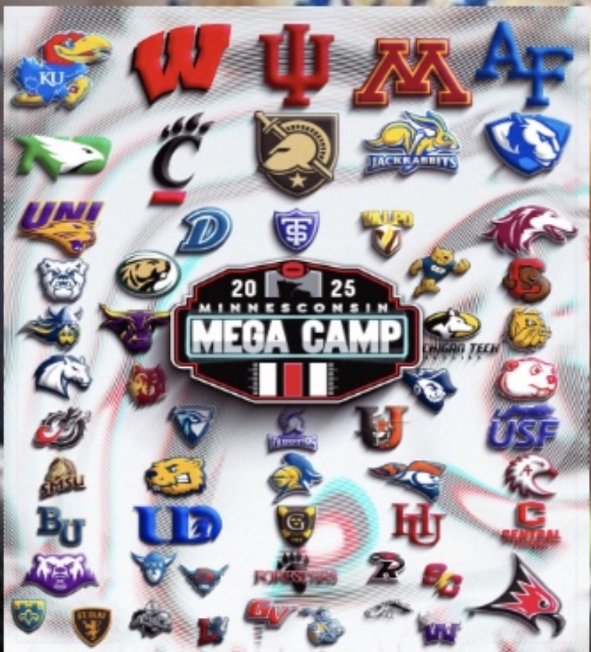 Ryan Franze- Class 2027 (@ryanfranze11) on Twitter photo Pumped to hit the field at the Minnesconsin Mega Camp tomorrow! Ready to compete, learn, and connect with coaches. Let’s work! <a href="/Coach_Lesniak/">Coach_Lesniak</a> <a href="/PrepRedzoneIL/">Prep Redzone Illinois</a> <a href="/WRHitList/">WR Hit List</a> <a href="/CoachHupke/">Sean Hupke</a> <a href="/17NickHill/">Nick Hill</a> <a href="/CoachBradshaw89/">Malik Bradshaw</a> <a href="/CoachMGSimon/">Matt Simon</a> <a href="/CoachReid_/">Jordan Reid</a> <a href="/CoachTSamuel/">Terrence Samuel</a> <a href="/CoachSvarczkopf/">Greg Svarczkopf</a> <a href="/CoachEddie2/">Coach “Eddie” Burk Jr💎🎸👣</a> Pumped to hit the field at the Minnesconsin Mega Camp tomorrow! Ready to compete, learn, and connect with coaches. Let’s work! <a href="/Coach_Lesniak/">Coach_Lesniak</a> <a href="/PrepRedzoneIL/">Prep Redzone Illinois</a> <a href="/WRHitList/">WR Hit List</a> <a href="/CoachHupke/">Sean Hupke</a> <a href="/17NickHill/">Nick Hill</a> <a href="/CoachBradshaw89/">Malik Bradshaw</a> <a href="/CoachMGSimon/">Matt Simon</a> <a href="/CoachReid_/">Jordan Reid</a> <a href="/CoachTSamuel/">Terrence Samuel</a> <a href="/CoachSvarczkopf/">Greg Svarczkopf</a> <a href="/CoachEddie2/">Coach “Eddie” Burk Jr💎🎸👣</a>