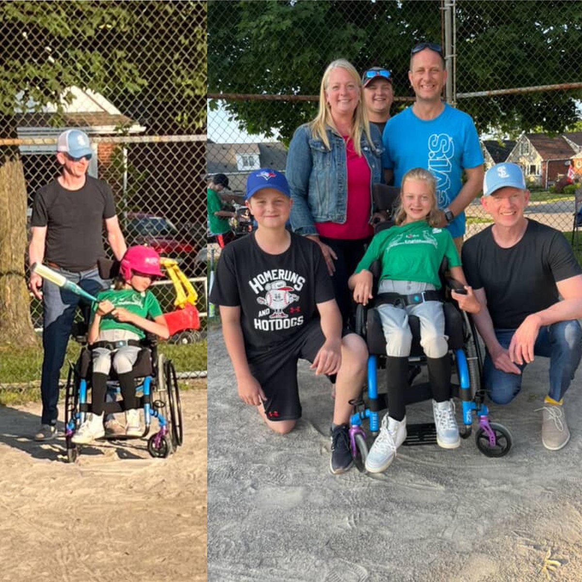 What a joy to watch my friend Avery Vandenberg play in the Hamilton Challenger Baseball Association at Inch Park. You’re a superstar Avery!! <a href="/JaysCare/">Jays Care Foundation</a> <a href="/theHCBA/">Hamilton Challenger Baseball Association</a>