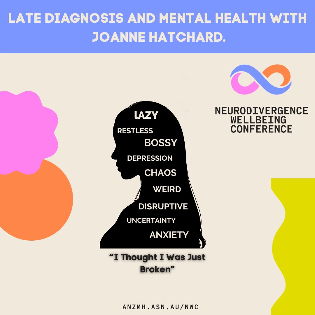 Many neurodivergent women spend decades being misunderstood before they receive a diagnosis. That often means a lifetime of untreated anxiety, depression, and isolation.

At #NWC25, join Joanne Hatchard for:
🗣️ “Recognition Over Resilience: Reframing Mental Health Support for